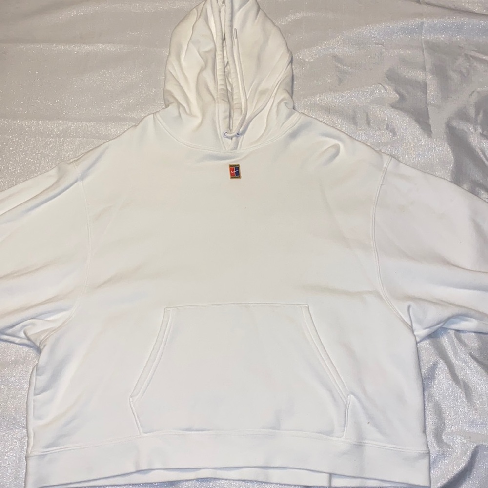 White large Nike hoodie
